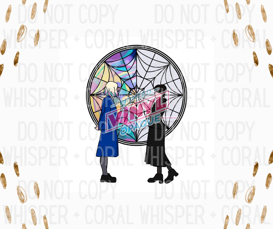 Decal #1286 Wednesday + Enid