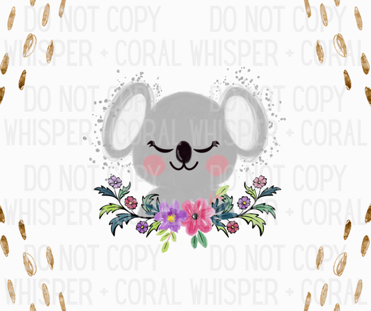 Decal #A-B46 Cutie Koala