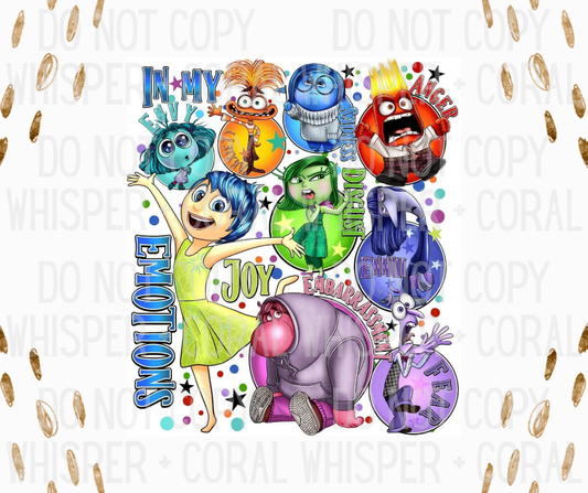 Decal #A-B47 In My Emotions