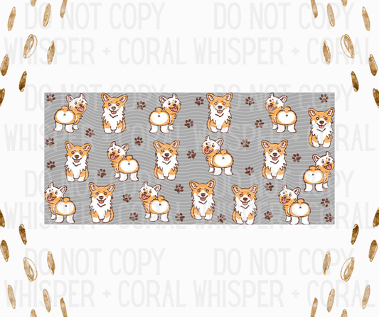 Wrap #50 Corgi Butts Collage
