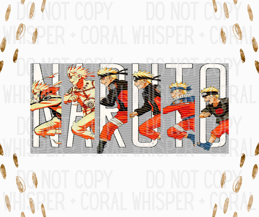 Wrap #21 Young to Grown Up Naruto