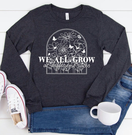 We All Grow At Different Rates