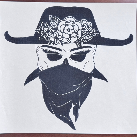 Cowboy Skull Bandit