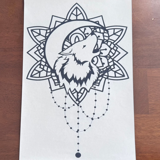 Mandala Wolf