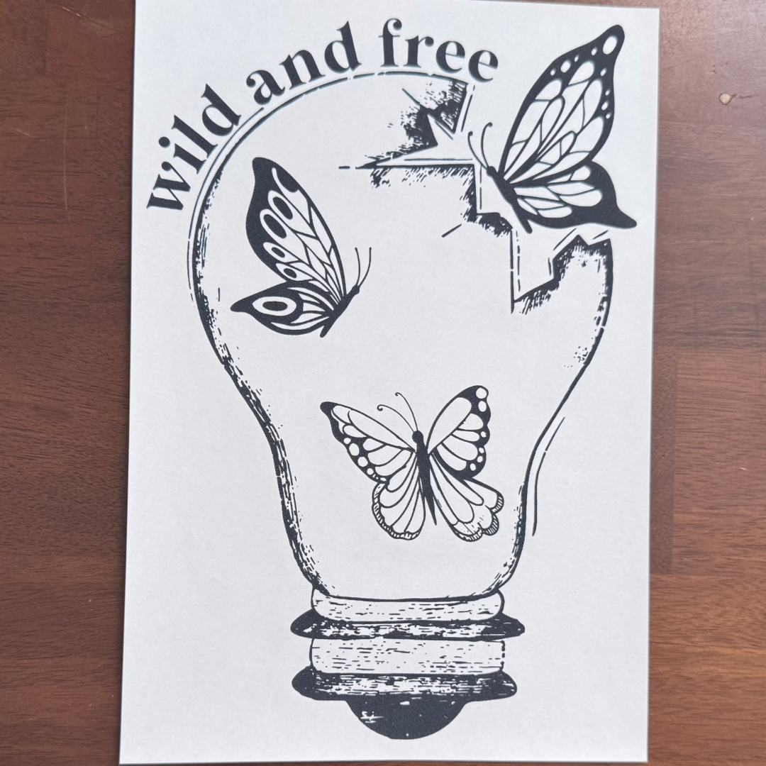 Wild And Free Light Bulb