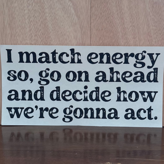 I Match Energy
