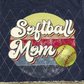 Retro Softball Mom