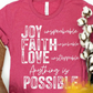 Joy Faith Love