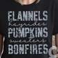 Flannels Hayrides & Bonfires