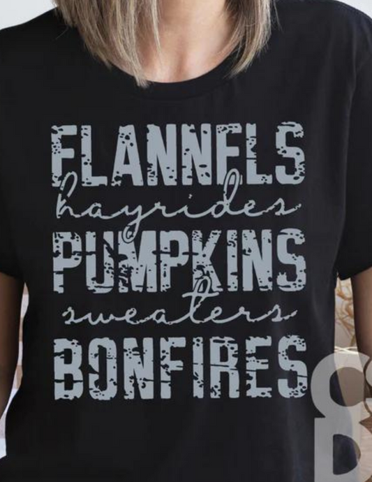 Flannels Hayrides & Bonfires