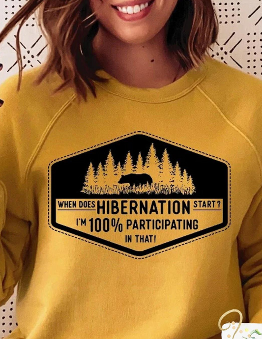 Hibernation Bear