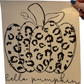 Leopard Hello Pumpkin