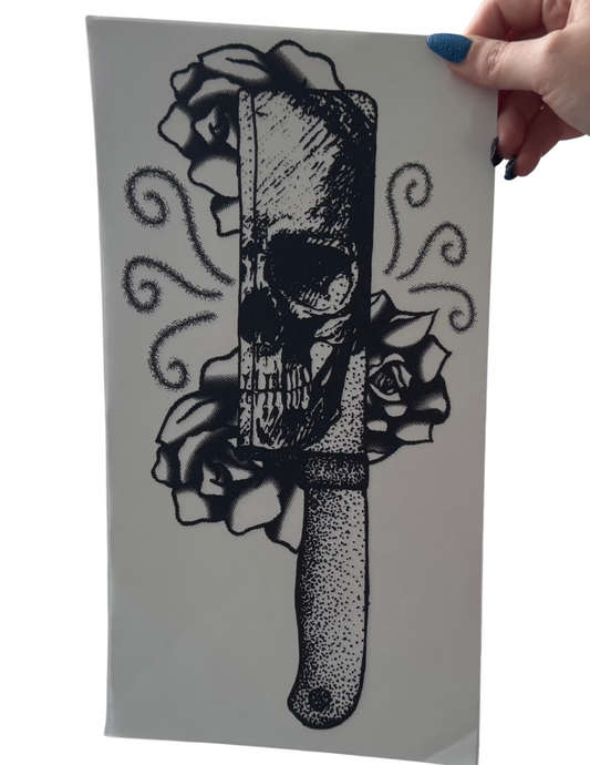 Horror Skull Knife