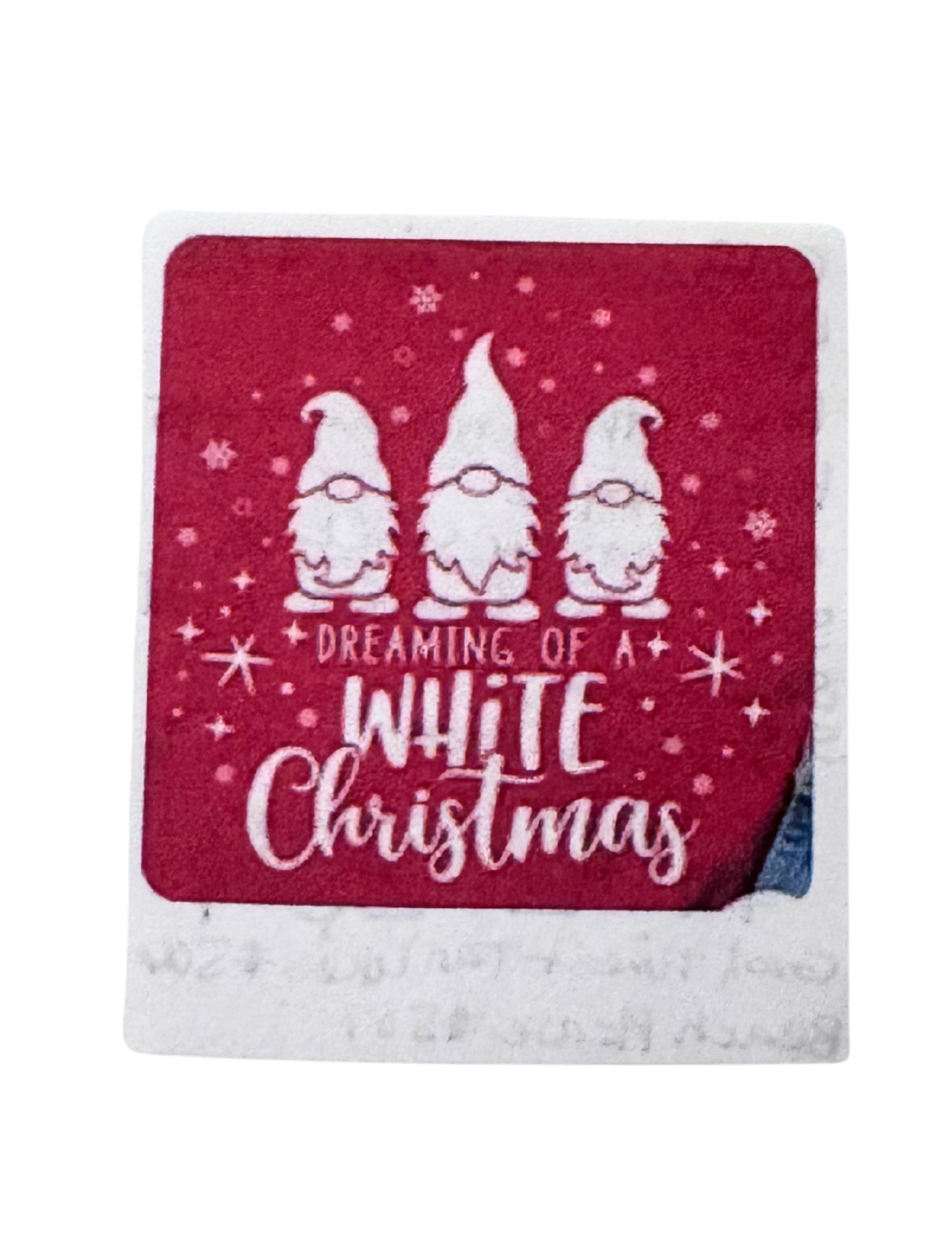 Dreaming Of A White Christmas Gnomes