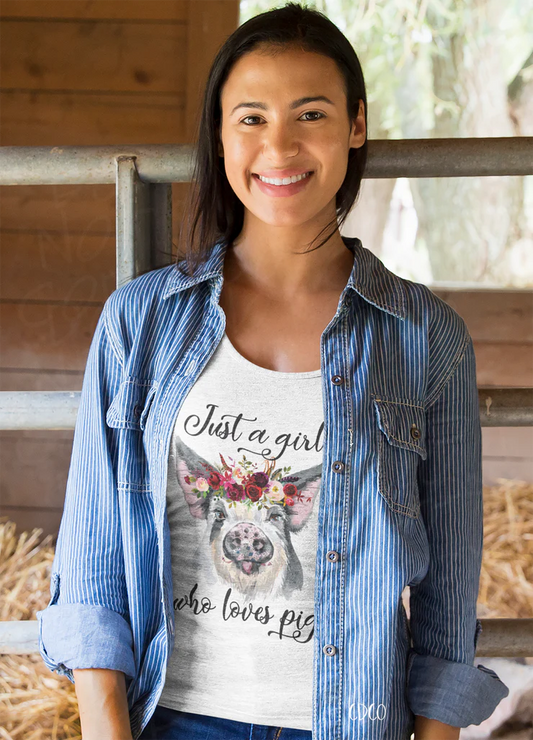Just A Girl Who Loves Pigs
