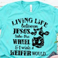 Living Life Between Jesus And Heifer