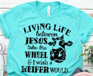 Living Life Between Jesus And Heifer